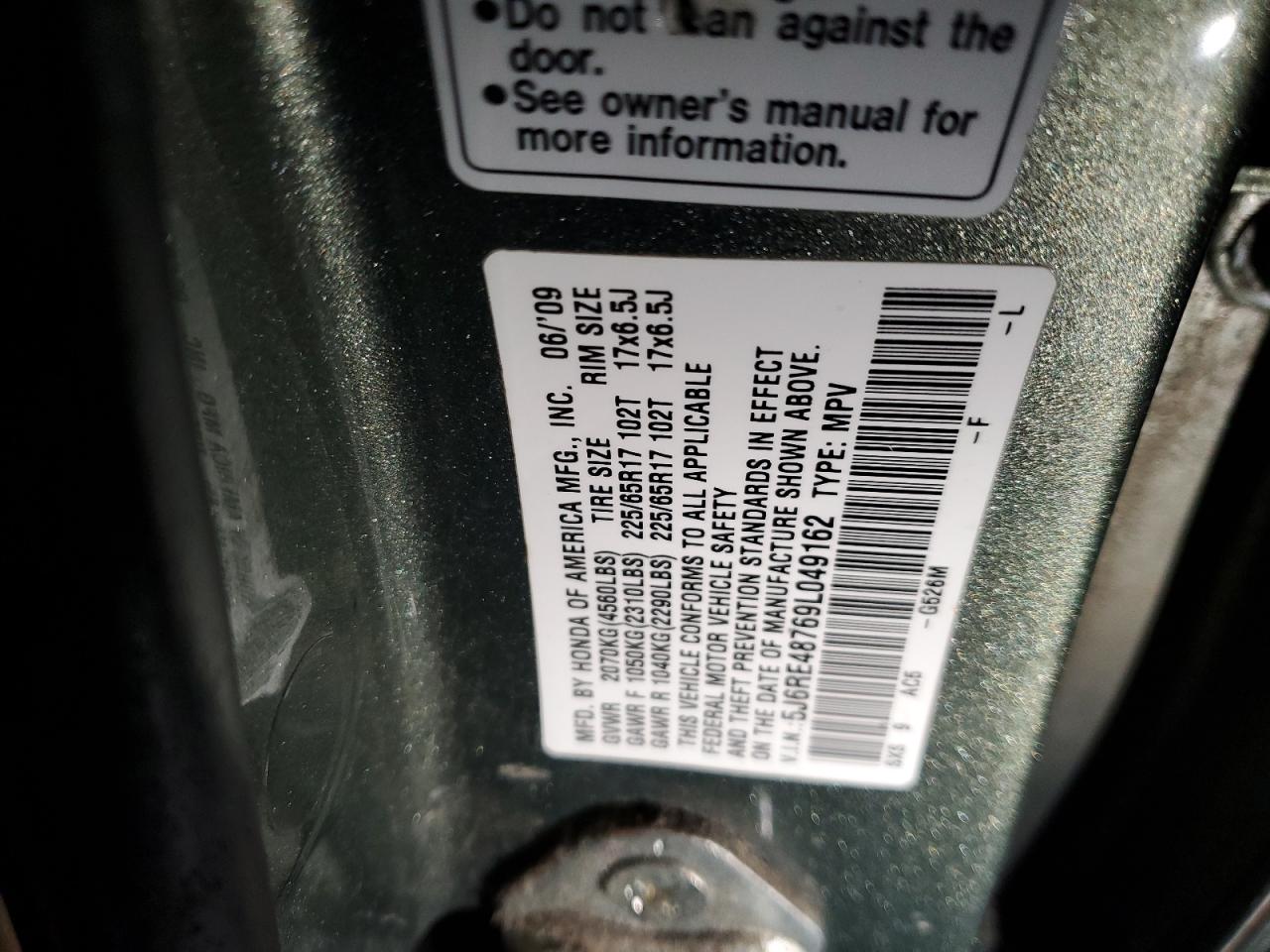 2009 Honda CR-V - Image 14
