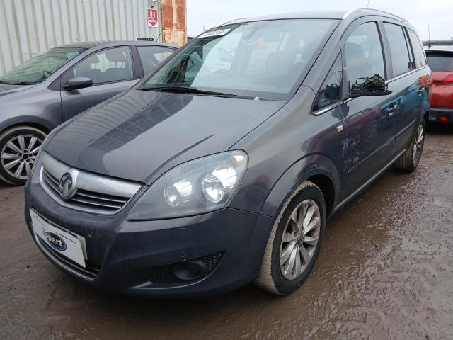 2013 VAUXHALL ZAFIRA DES for sale at Copart PETERLEE