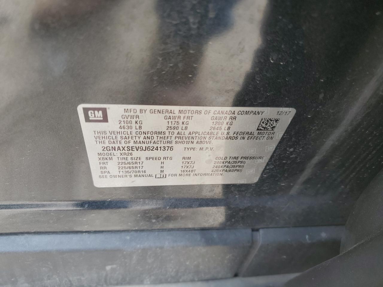 2018 Chevrolet Equinox - Image 13