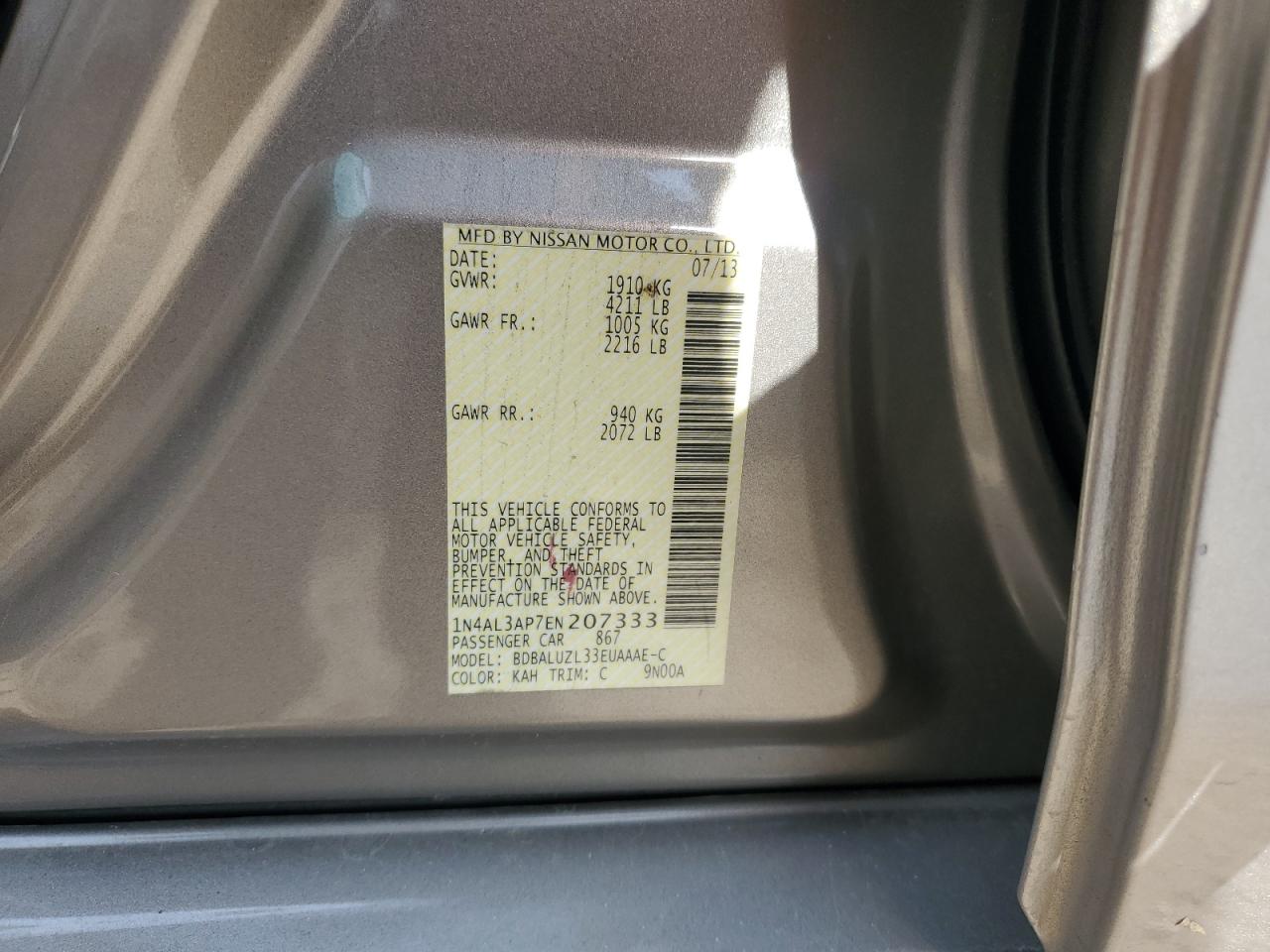 2014 Nissan Altima - Image 12