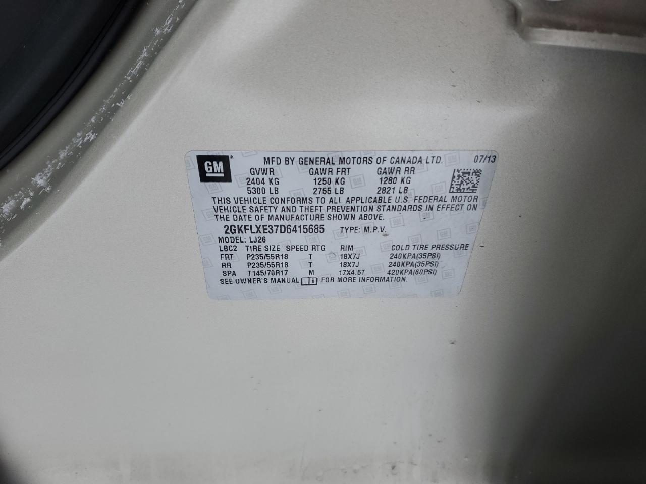 2013 GMC Terrain - Image 14