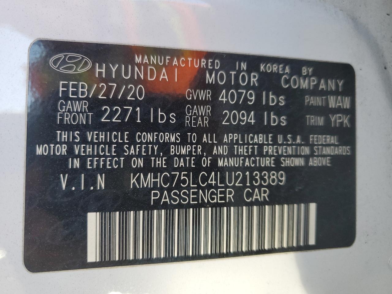 2020 Hyundai IONIQ - Image 14