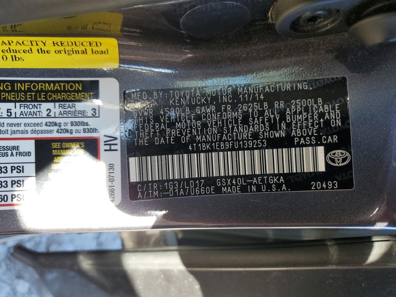 2015 Toyota Avalon - Image 12