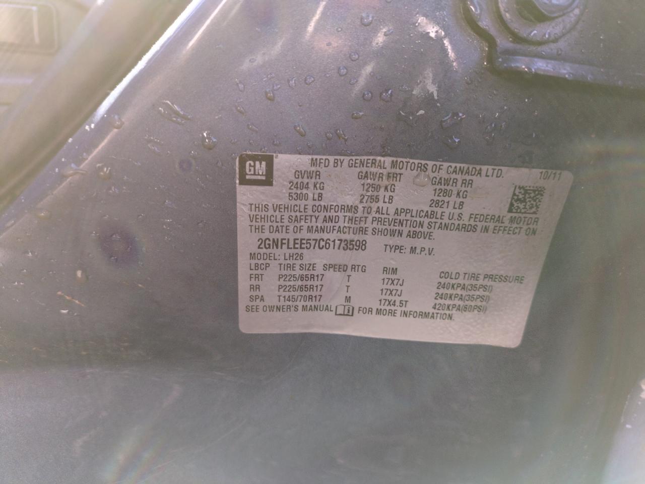 2012 Chevrolet Equinox - Image 12
