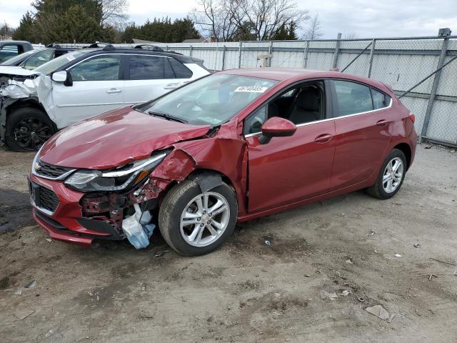  CHEVROLET CRUZE 2018 Red