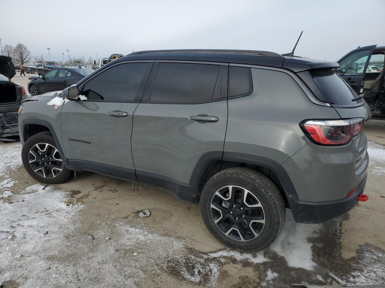 2021 Jeep Compass Trailhawk grey null gas 3C4NJDDB8MT553610 photo #3
