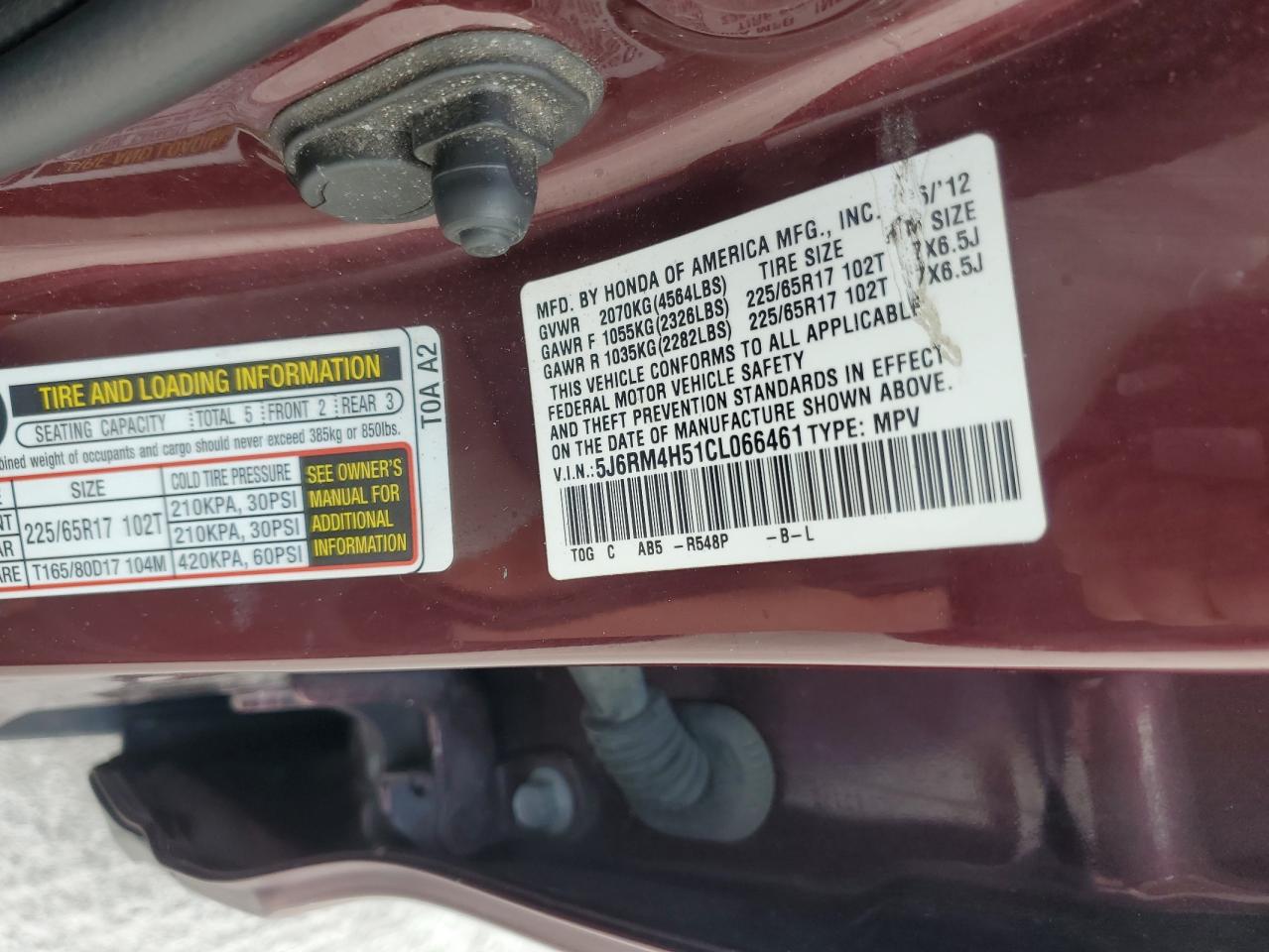 2012 Honda CR-V - Image 13