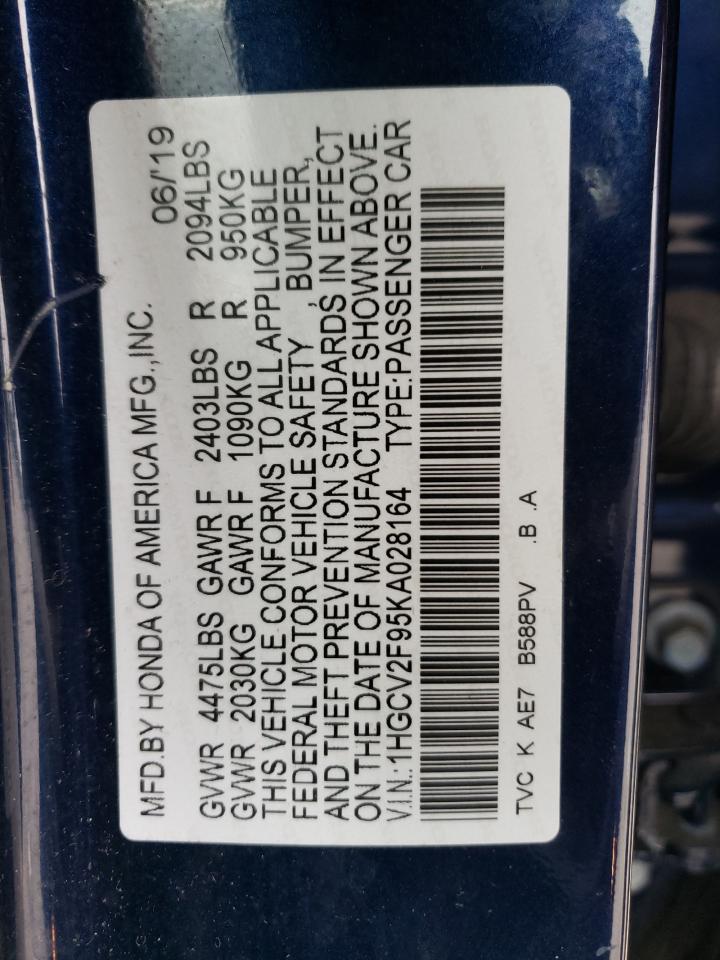2019 Honda Accord - Image 12