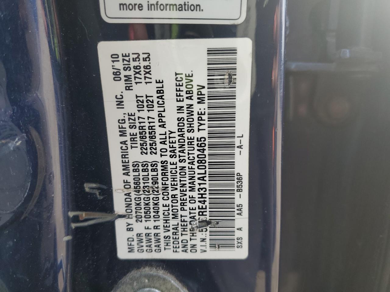 2010 Honda CR-V - Image 13