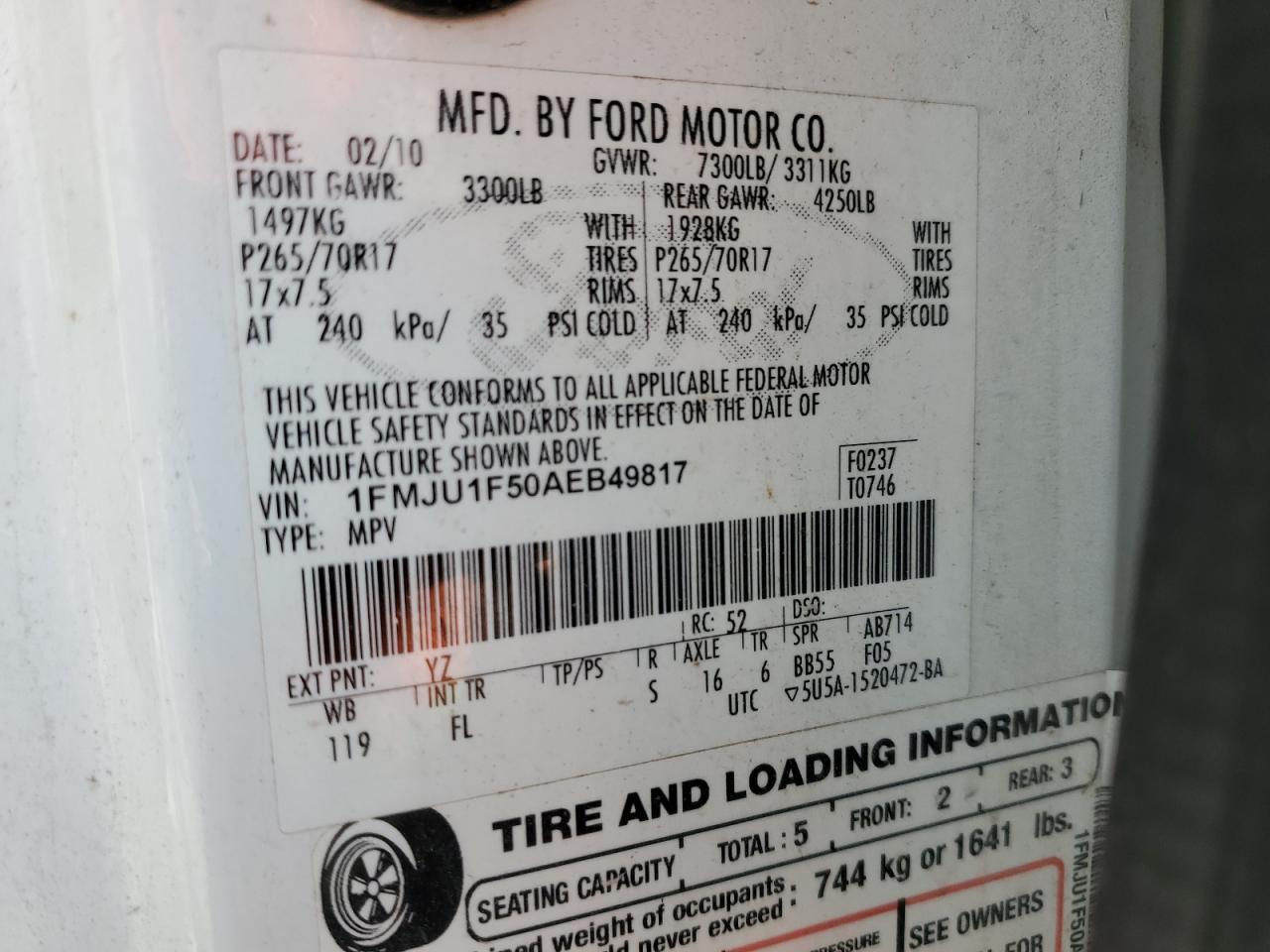 2010 Ford Expedition - Image 13