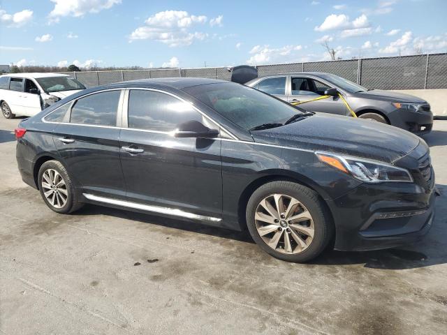 Sedans HYUNDAI SONATA 2017 Czarny