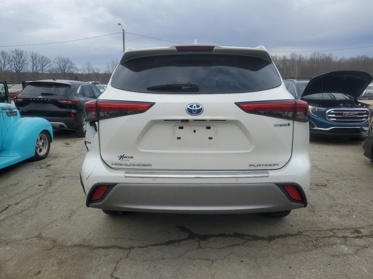 2021 Toyota Highlander Hybrid Platinum VIN: 5TDEBRCH7MS028029 Lot: 46925905