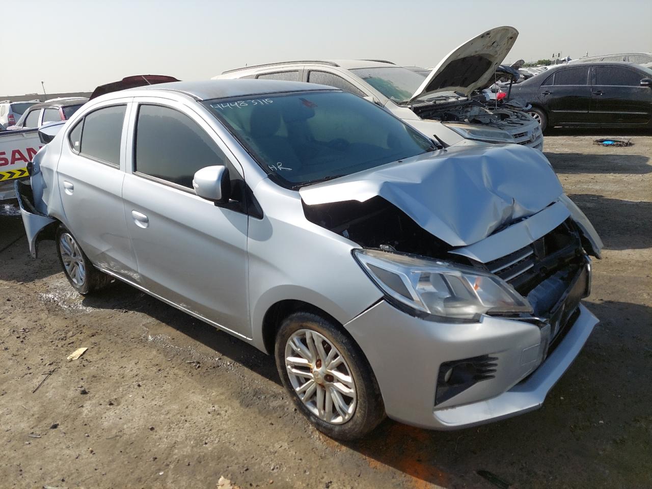 MMDAFT6J3NH004672 - 2022 Mitsubishi Attrage - #44483115
