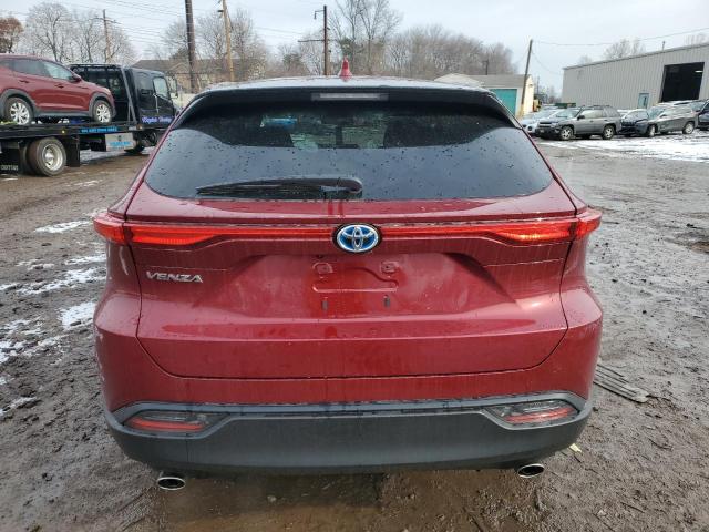  TOYOTA VENZA 2024 Czerwony