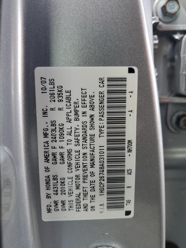 2008 Honda Accord - Image 12