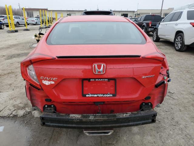  HONDA CIVIC 2021 Red
