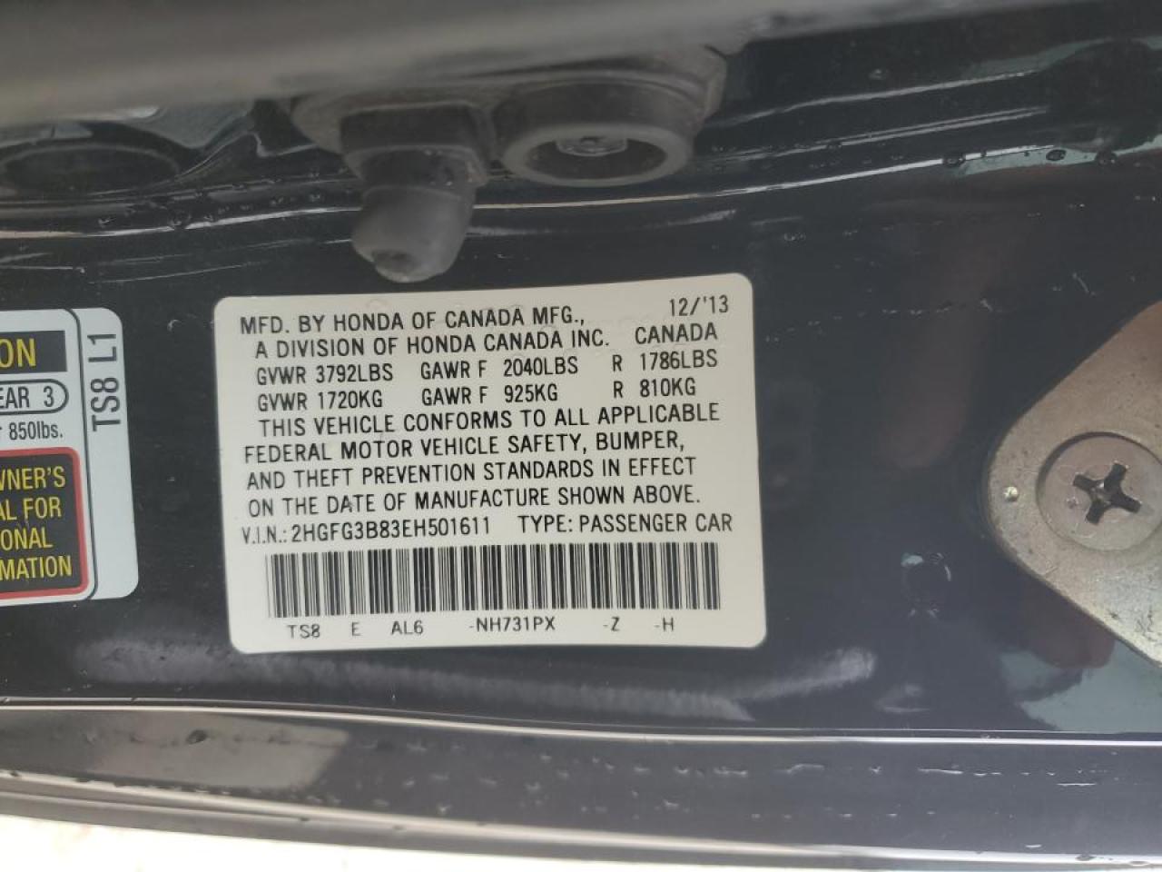 2014 Honda Civic - Image 12