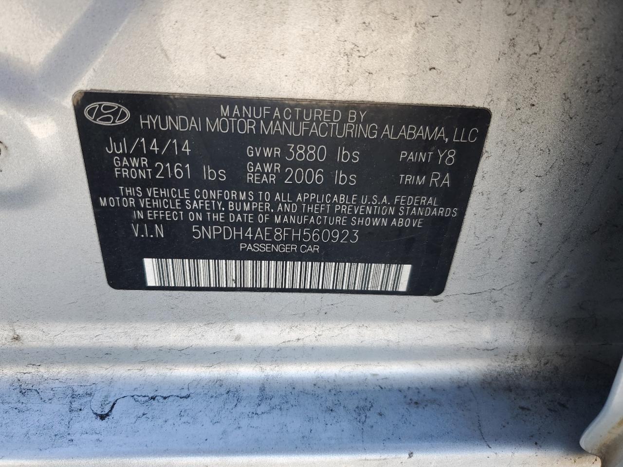 2015 Hyundai Elantra - Image 12