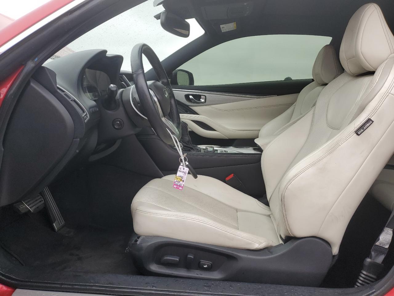 2017 Infiniti Q60 Red Sport 400 VIN: JN1FV7EK5HM610790 Lot: 45775315