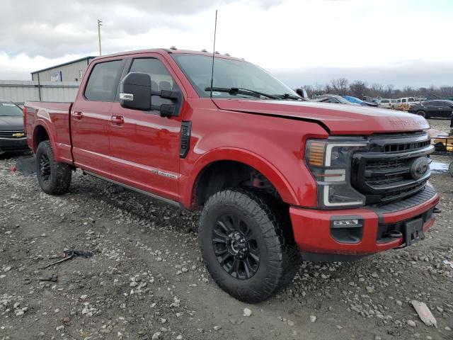  FORD F250 2022 Красный