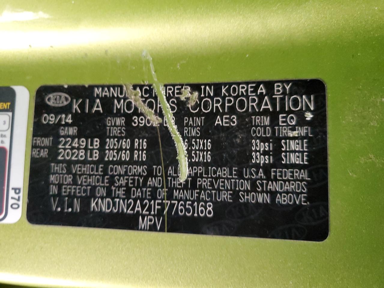2015 Kia Soul - Image 15