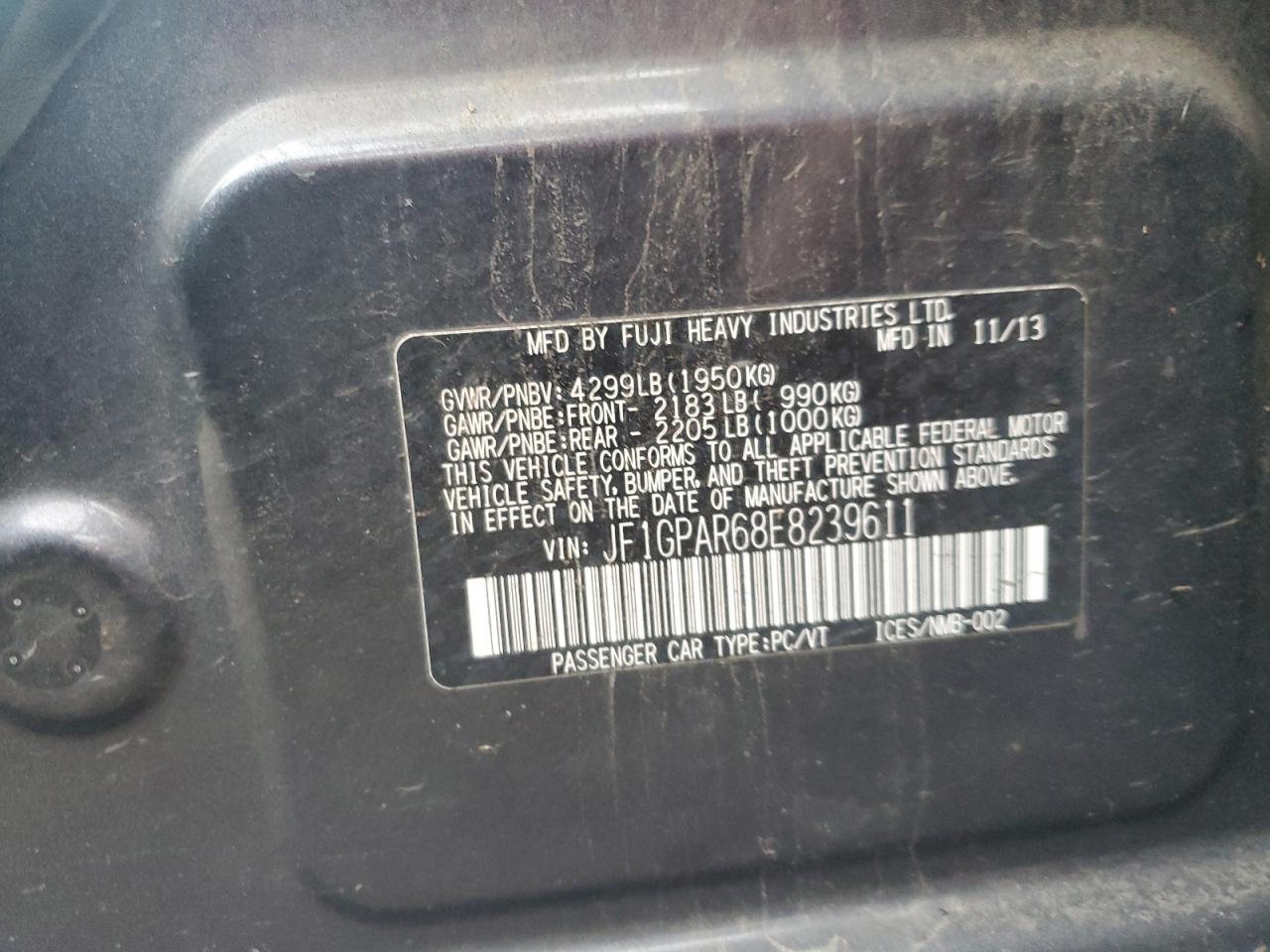 2014 Subaru Impreza - Image 12