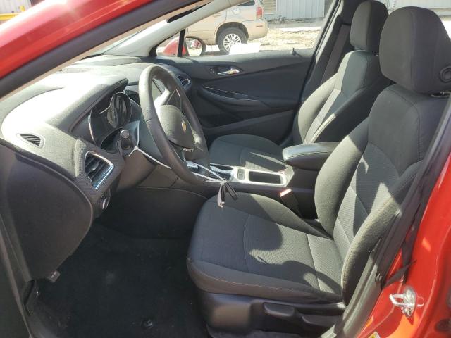  CHEVROLET CRUZE 2017 Czerwony