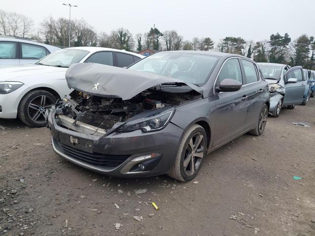 2017 PEUGEOT 308 ALLURE for sale at Copart WOLVERHAMPTON