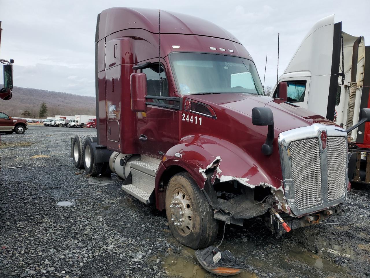 2021 Kenworth T680 Semi Truck for Sale in Grantville, PA - Side