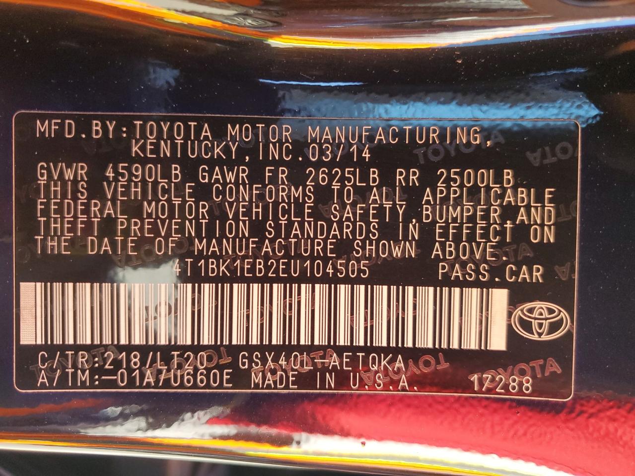 2014 Toyota Avalon - Image 12