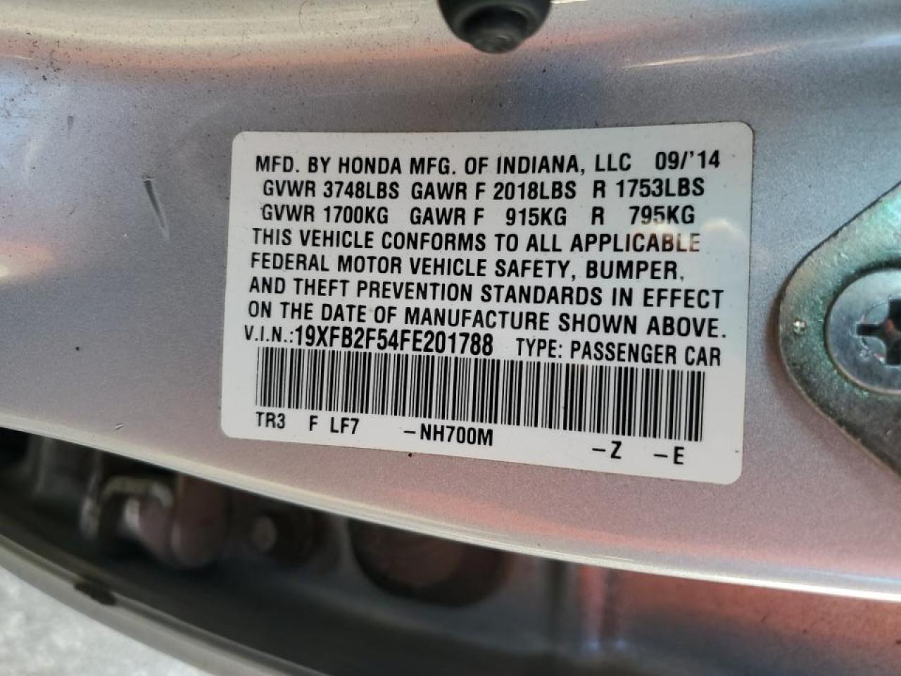 2015 Honda Civic - Image 12