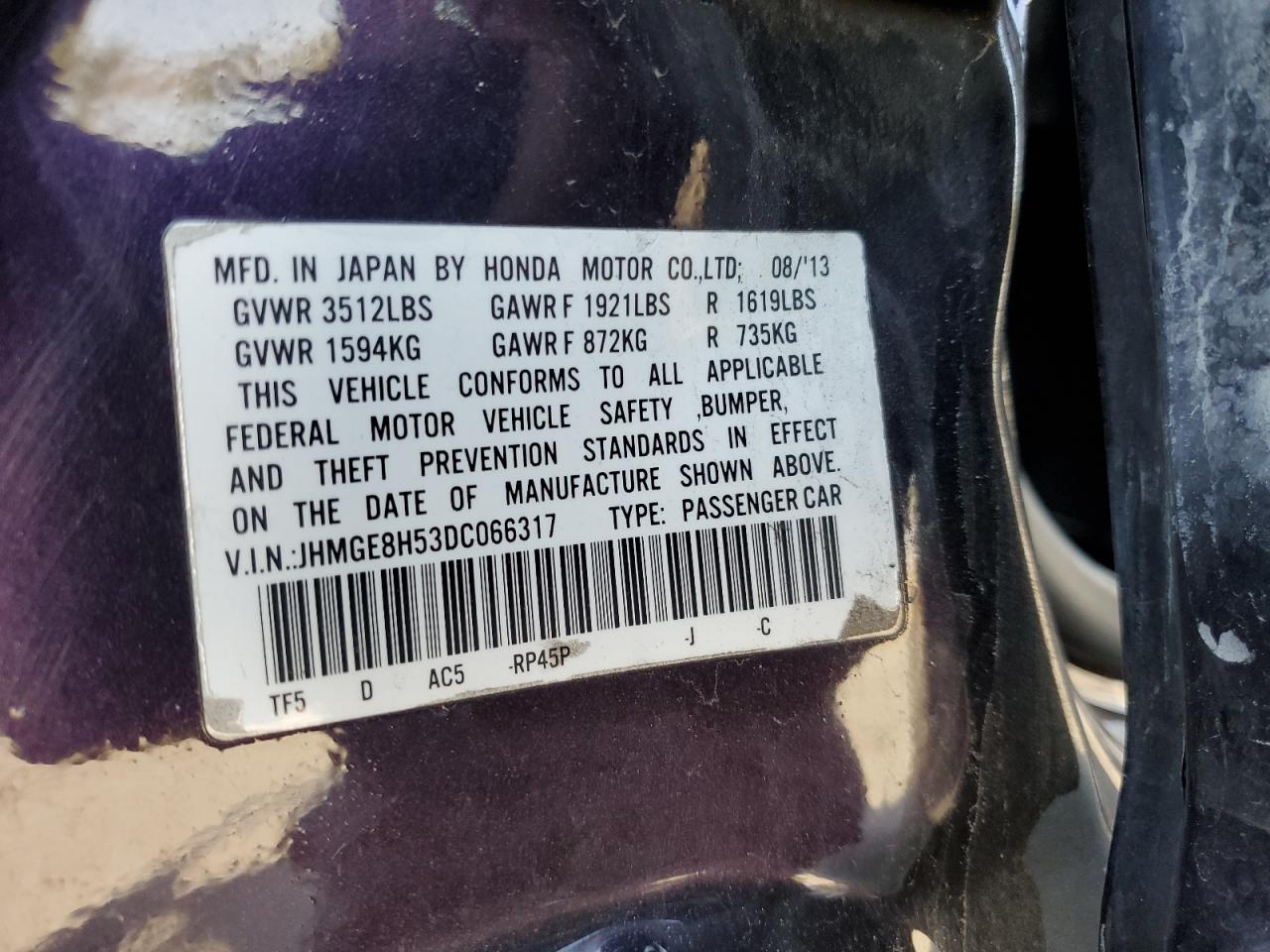 2013 Honda Fit - Image 14