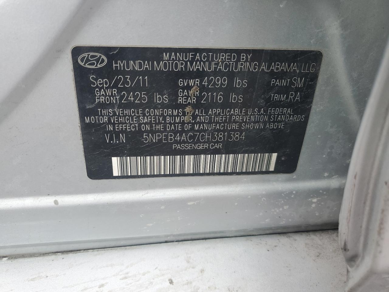 2012 Hyundai Sonata - Image 12