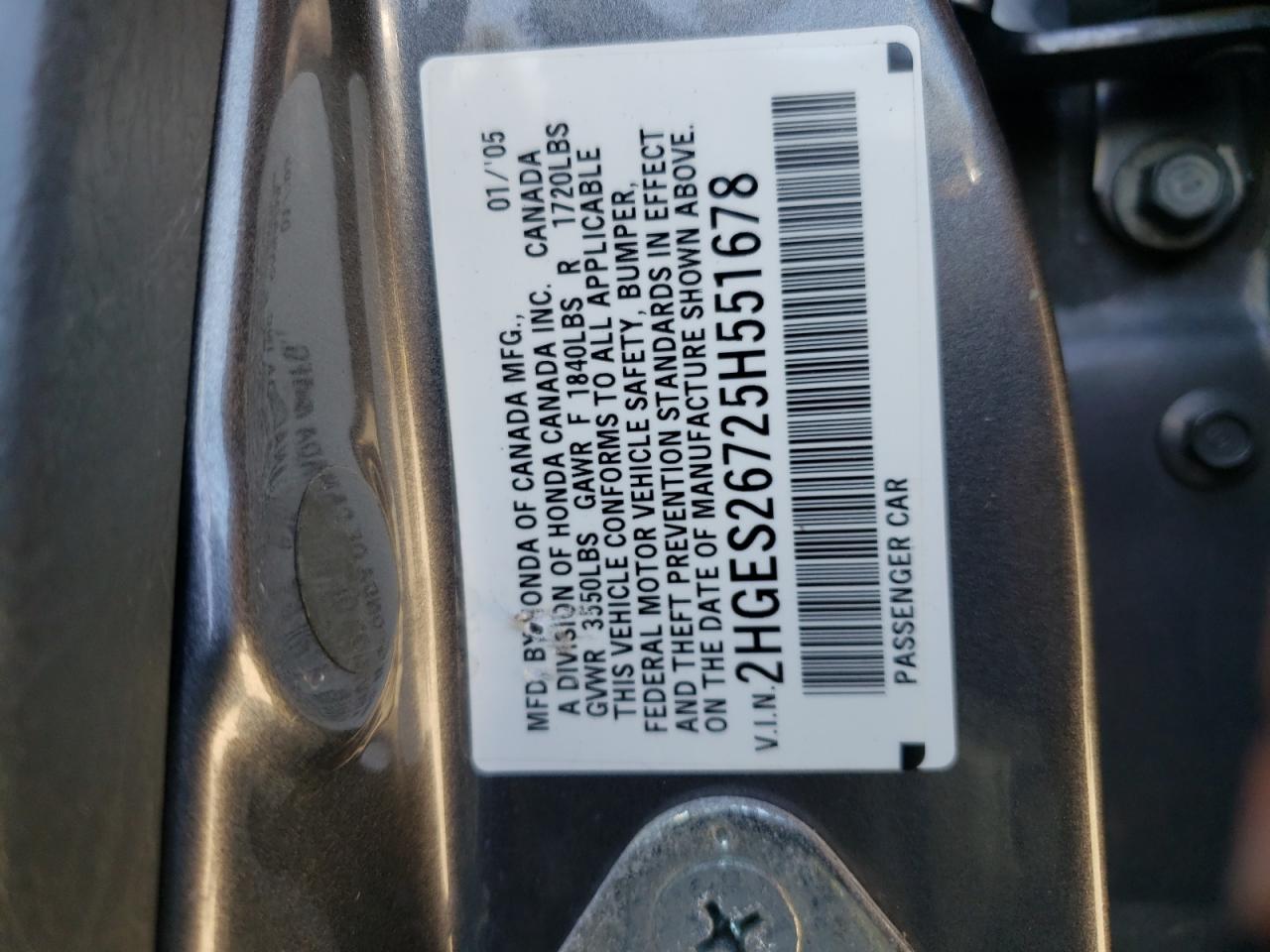2005 Honda Civic - Image 12