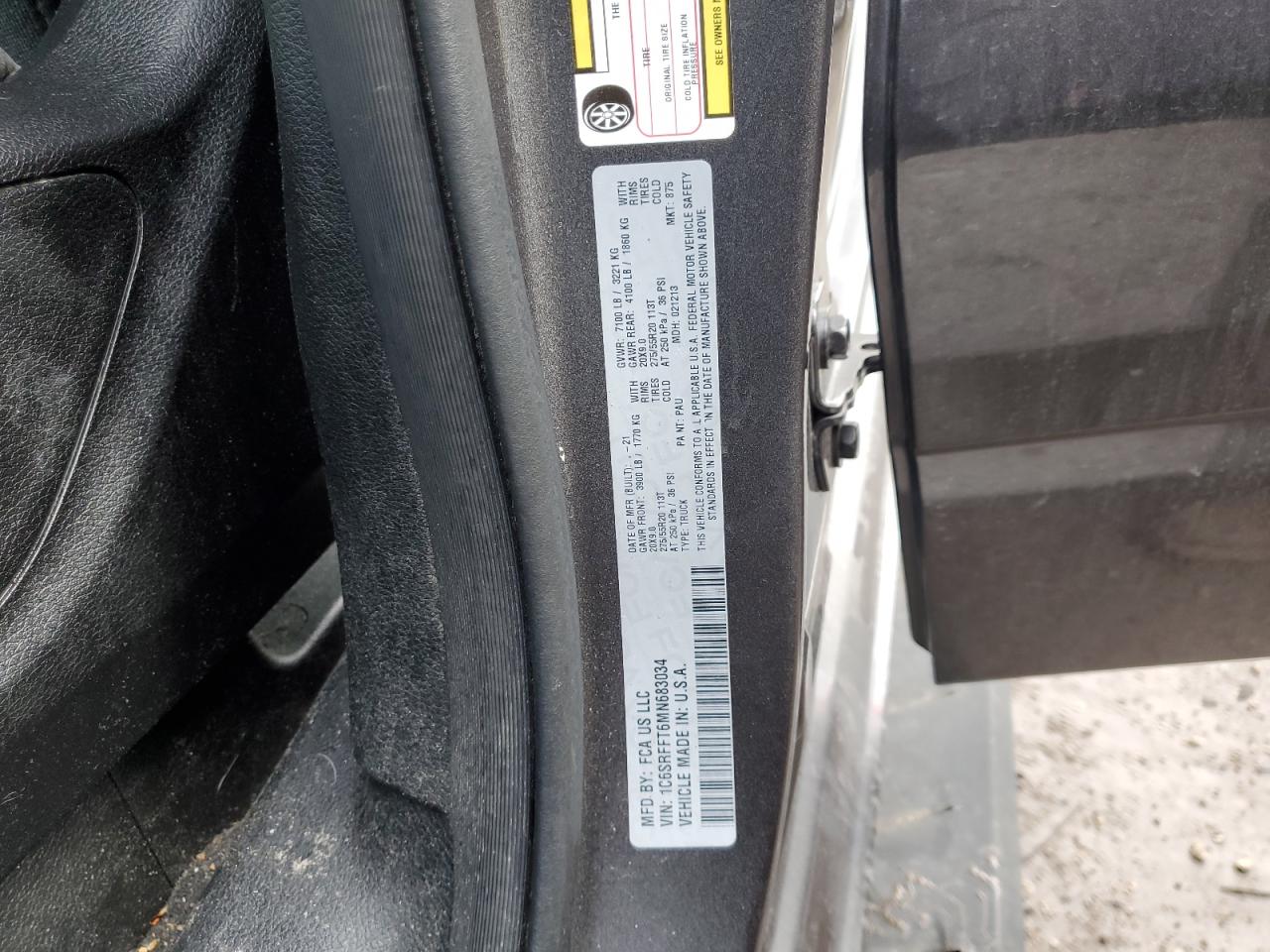 2021 RAM 1500 - Image 12