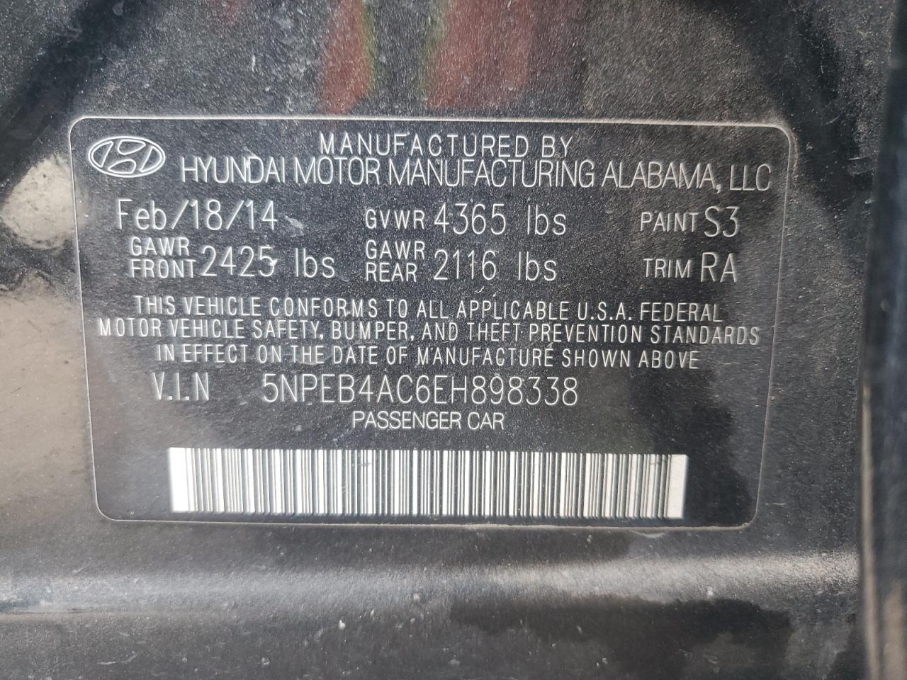 2014 Hyundai Sonata - Image 14