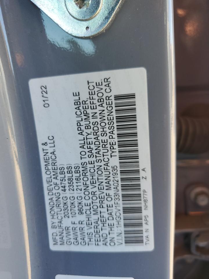 2022 Honda Accord - Image 12