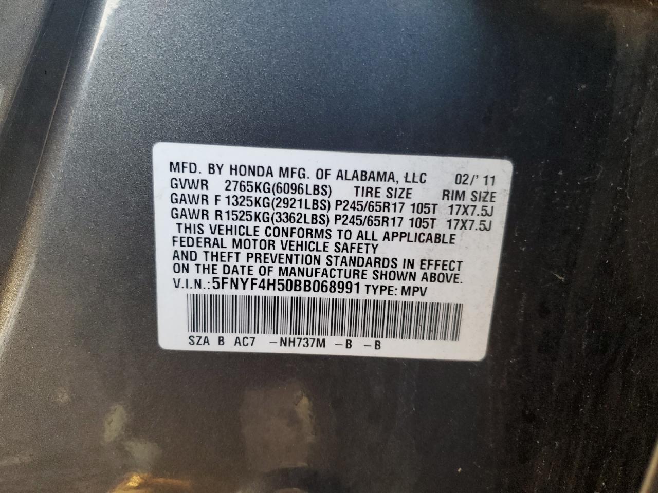 2011 Honda Pilot - Image 13