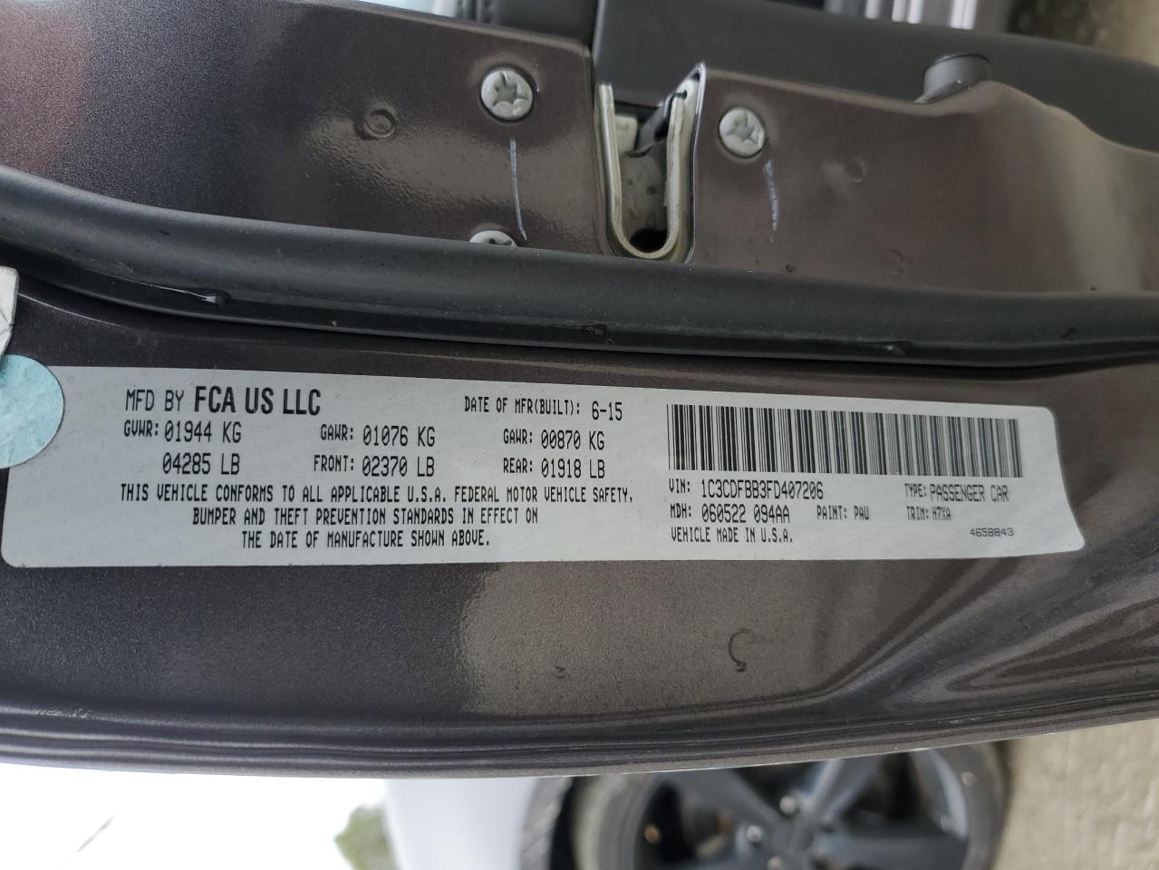 2015 Dodge Dart - Image 12