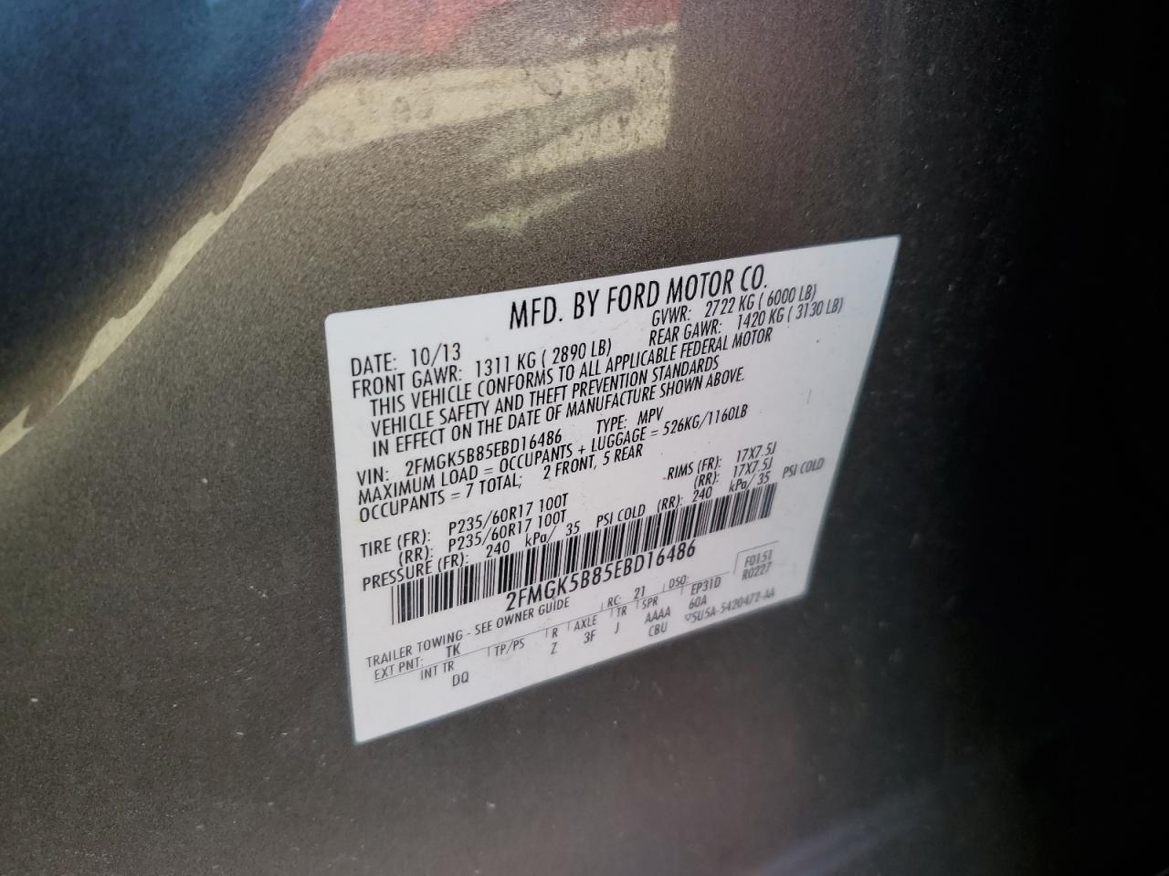 2014 Ford Flex - Image 12