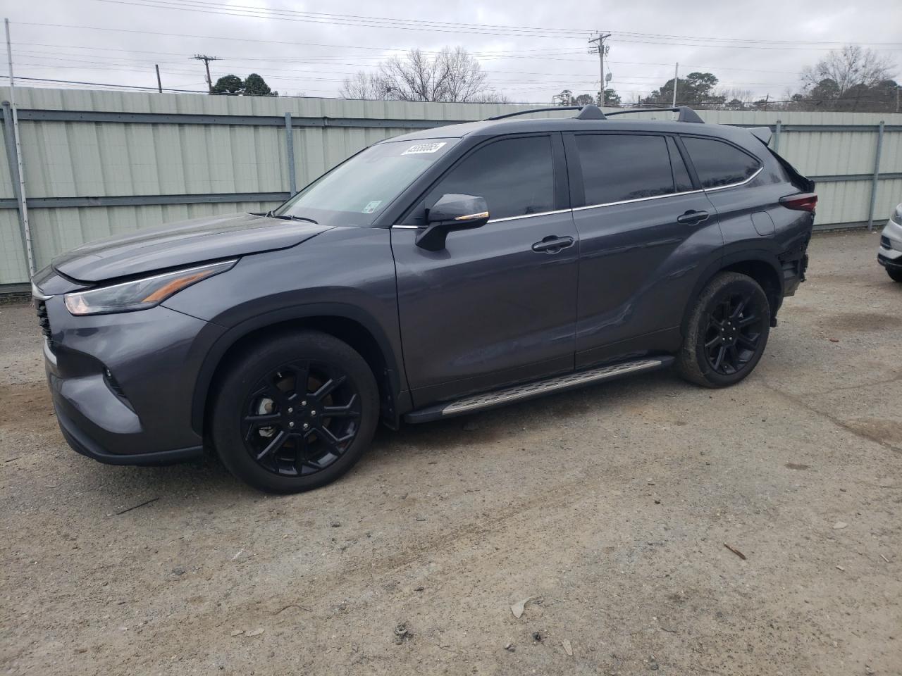 2024 Toyota Highlander Le de vânzare în Shreveport, LA - Rear End