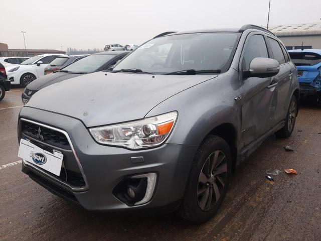 2014 MITSUBISHI ASX 4 DI-D for sale at Copart SANDWICH