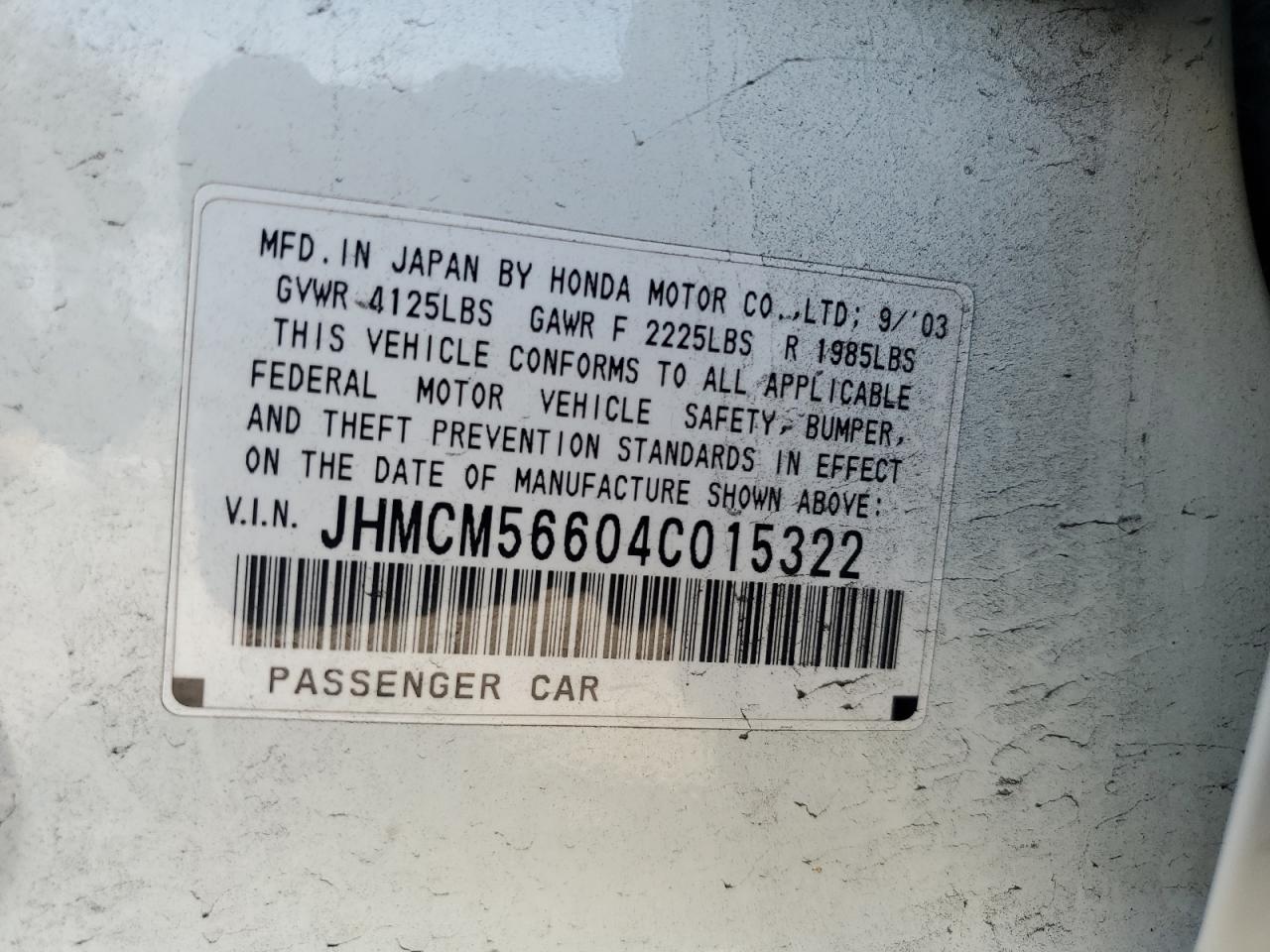 2004 Honda Accord - Image 14