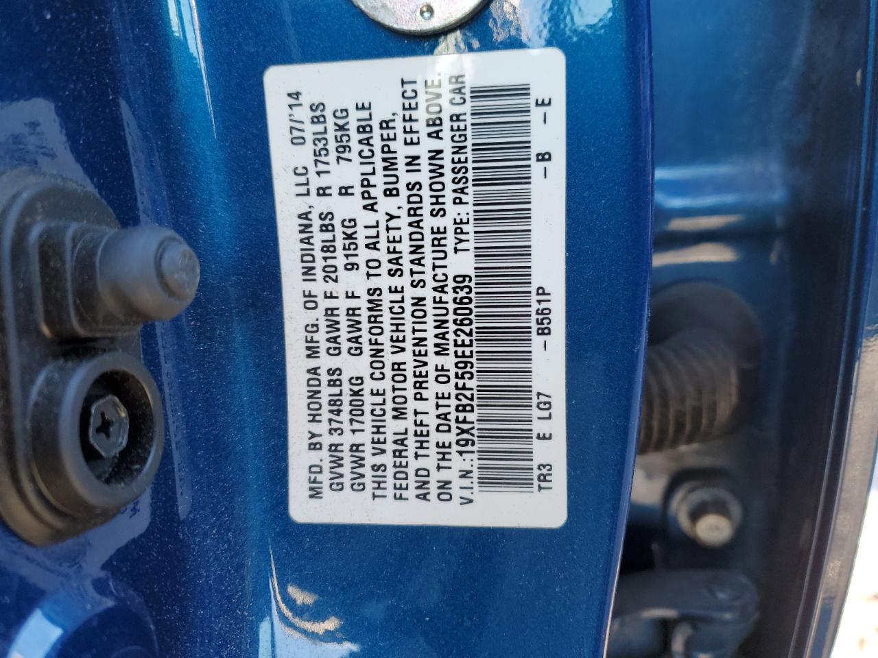 2014 Honda Civic - Image 12