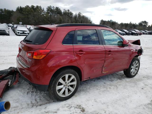 MITSUBISHI OUTLANDER 2015 Czerwony