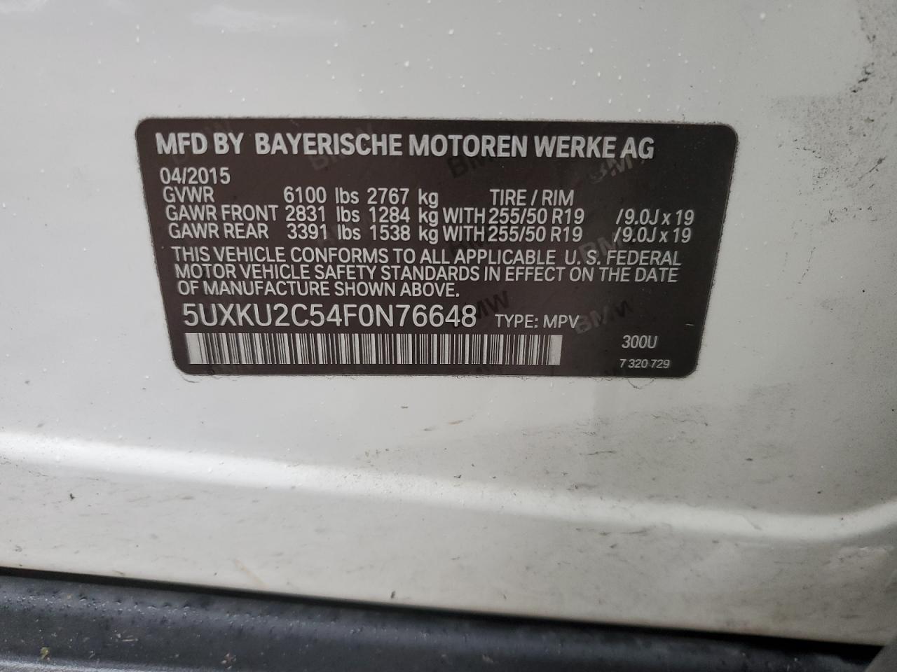 2015 BMW X6 - Image 14