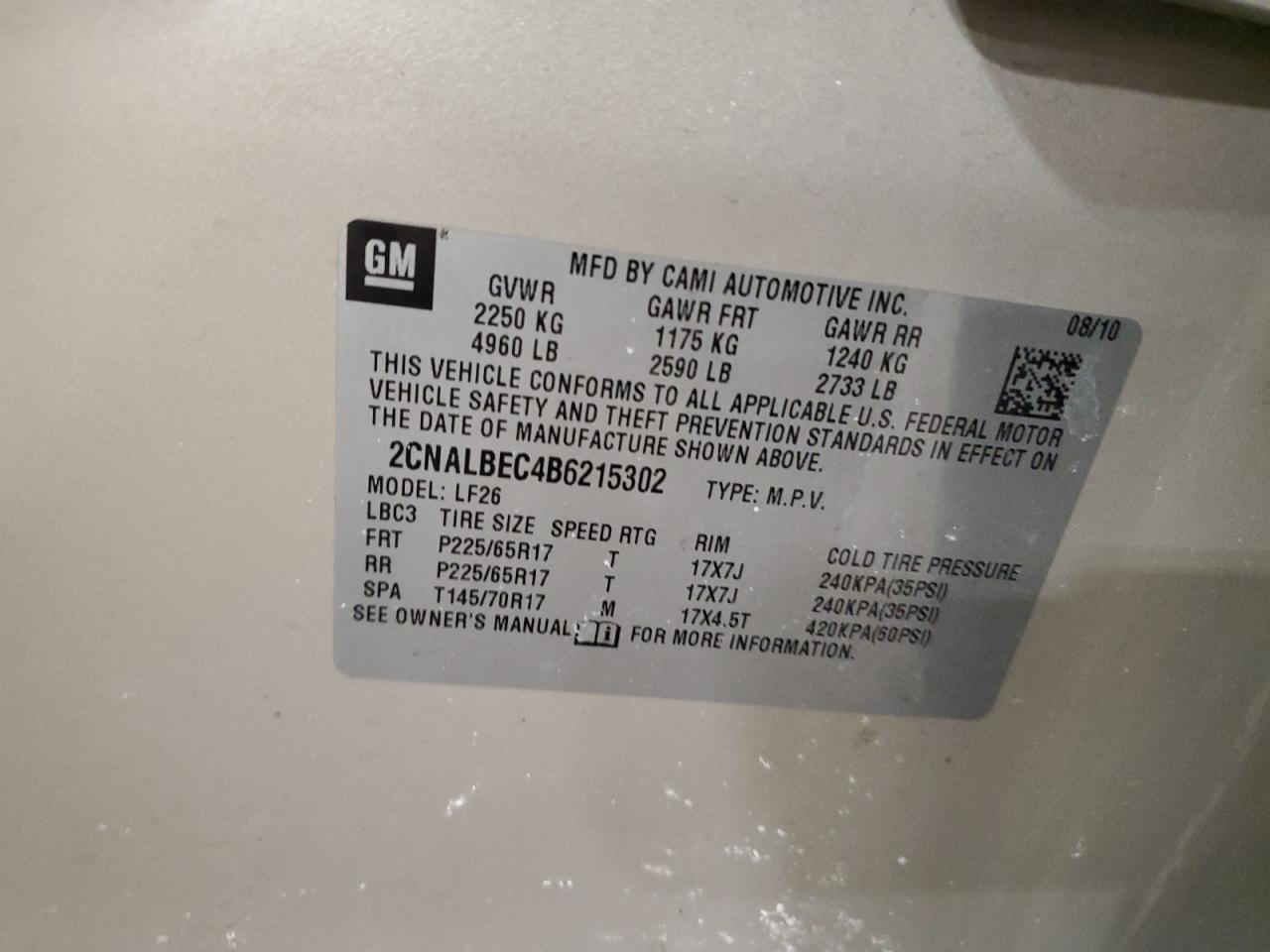 2011 Chevrolet Equinox - Image 12