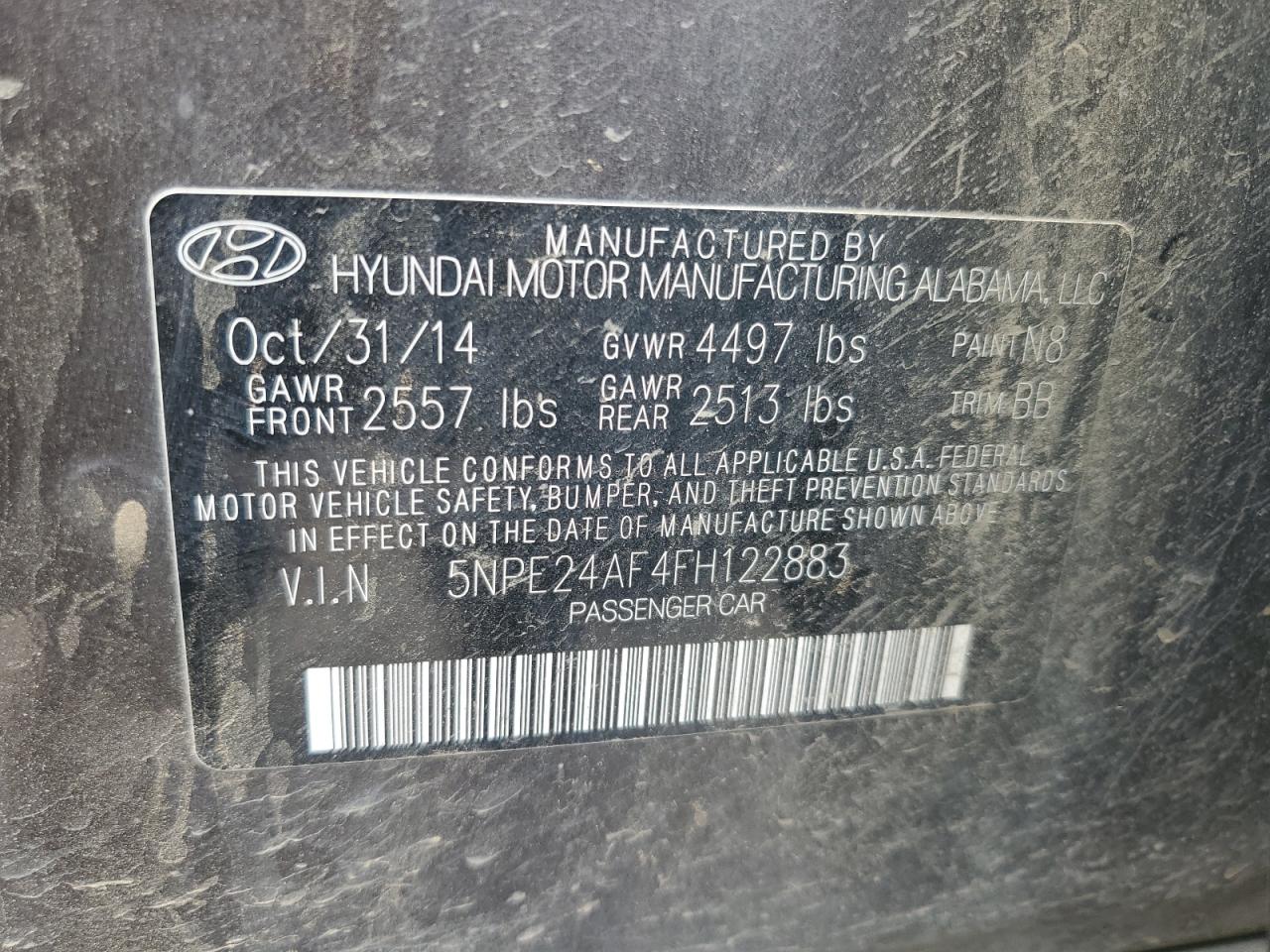 2015 Hyundai Sonata - Image 12