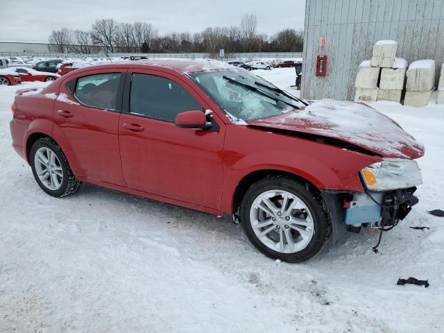  DODGE AVENGER 2012 Красный