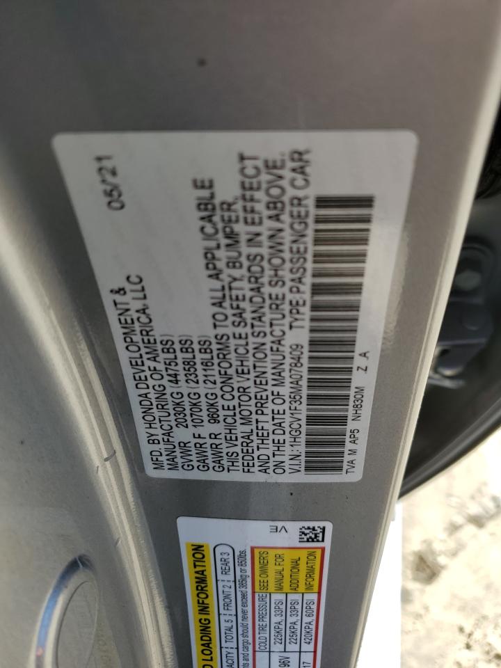 2021 Honda Accord - Image 13